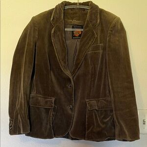 Brown Corduroy Blazer